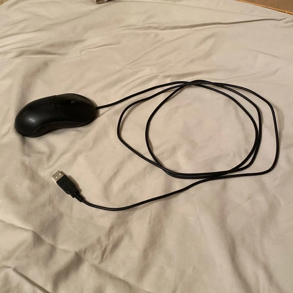 Black Dell Keyboard and Mouse
